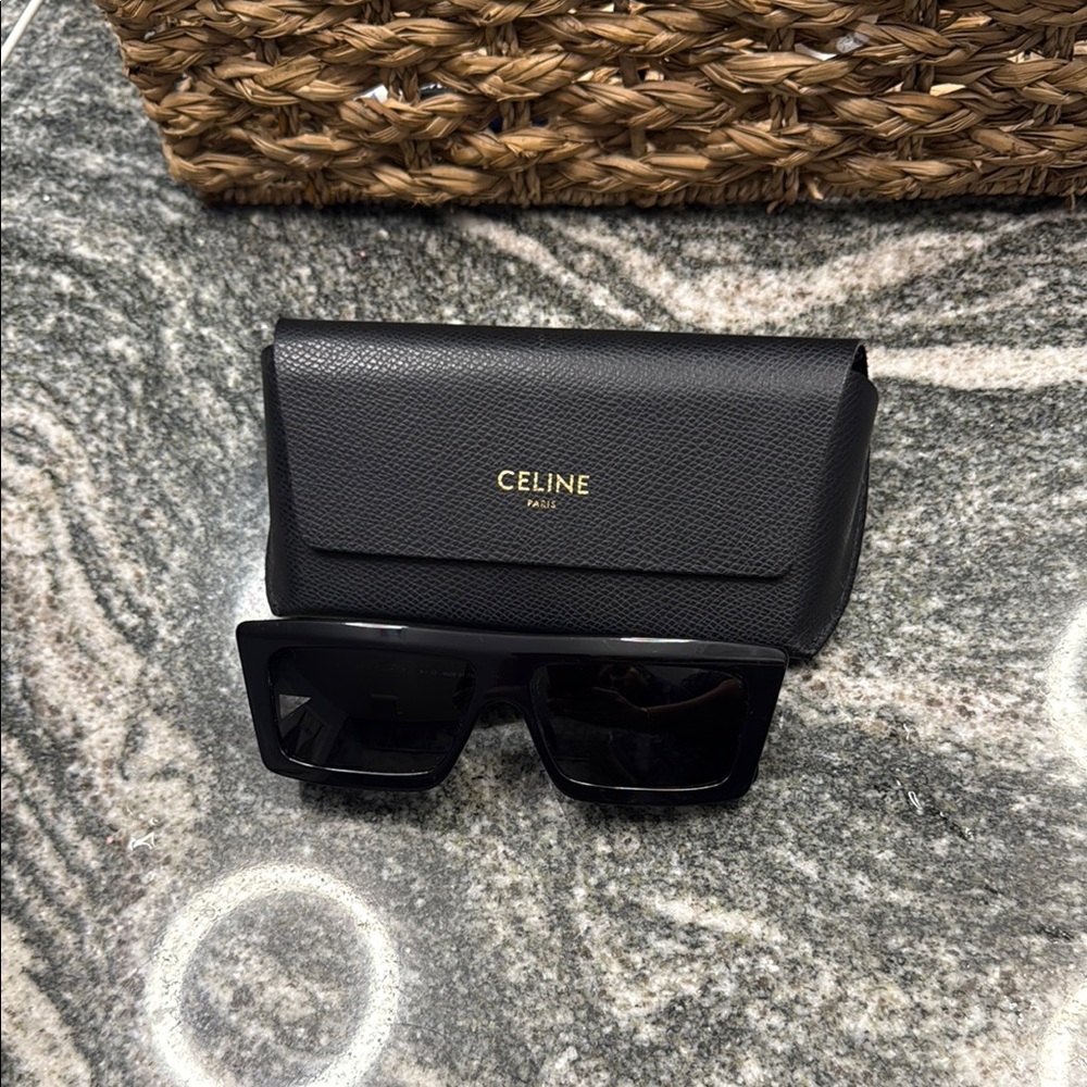 Celine Black Sunglasses with Case